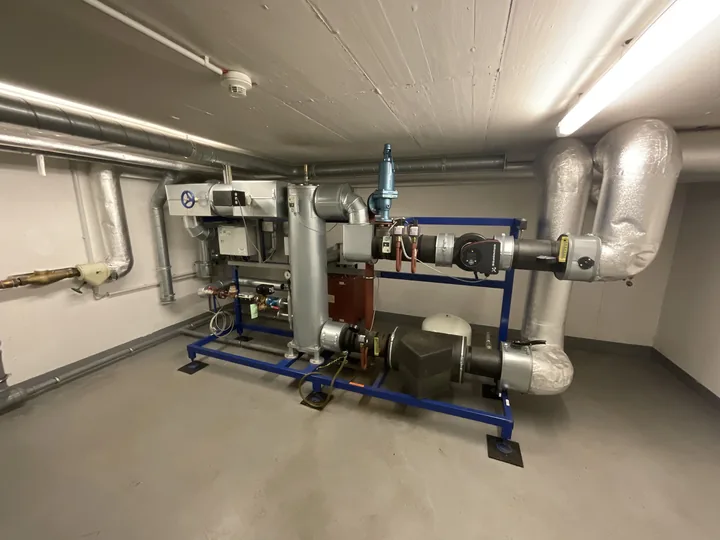 Kompakte Wärmeübergabestation